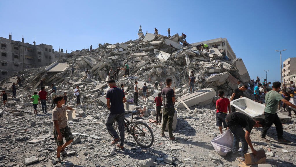 Directo: ‘Gaza está ardiendo’, dice Israel después de fuertes ataques en la ciudad de Gaza